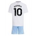 Maillot de foot Aston Villa Emiliano Buendia #10 Extérieur vêtements enfant 2024-25 Manches Courtes (+ pantalon court)